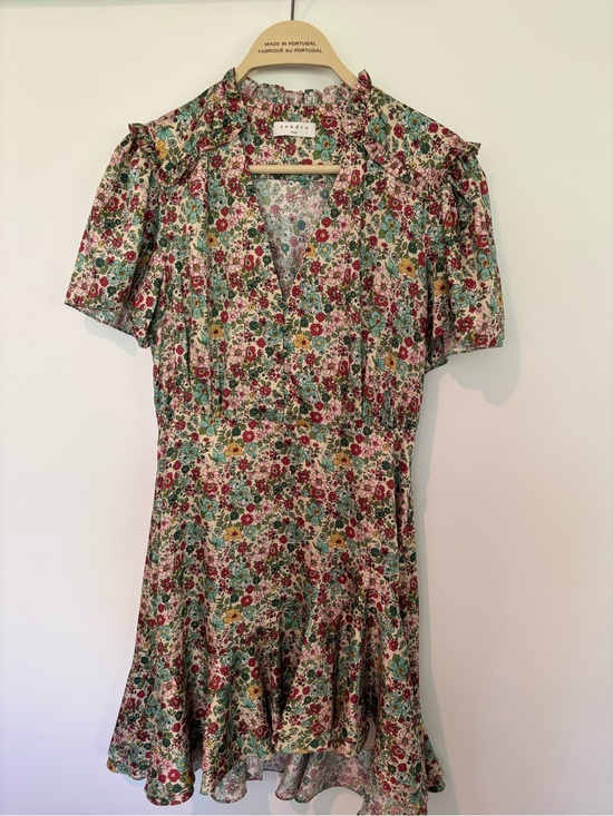 Sandro Dresses & Skirts - SANDRO PARIS Ruffle-Detail Fee Dress | size 6